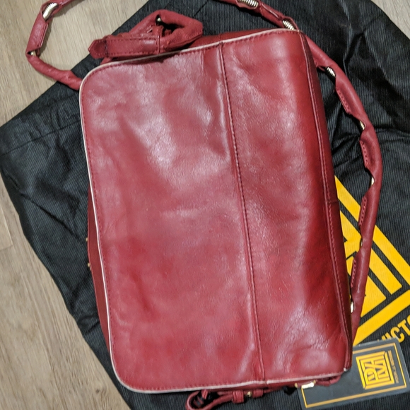 Pour La Victoire leather handbag - Picture 5 of 17